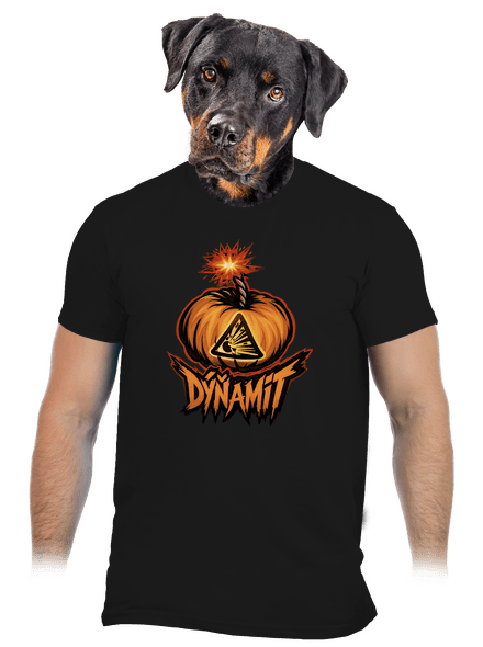 Dýňamit pánske tričko Black