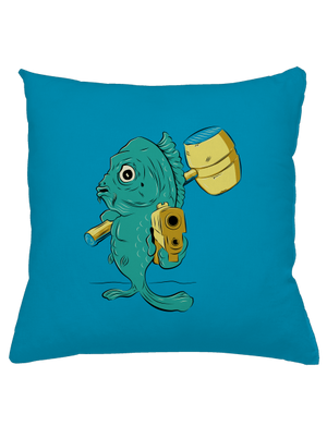 Posledná štedrovečerná vankúš Blue Turquoise