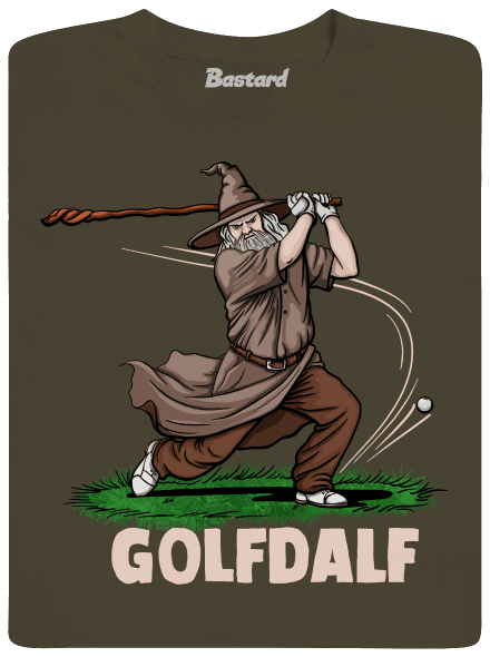 Golfdalf pánske dlhý rukáv Urban Khaki