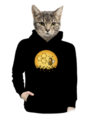 dámska mikina klokanka