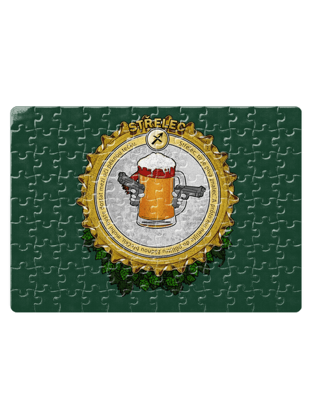 Pivný horoskop: Strelec puzzle White