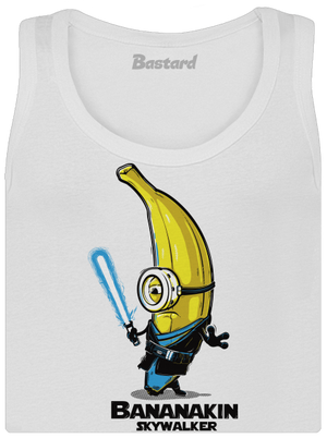 Bananakin Skywalker dámske tielko klasické White