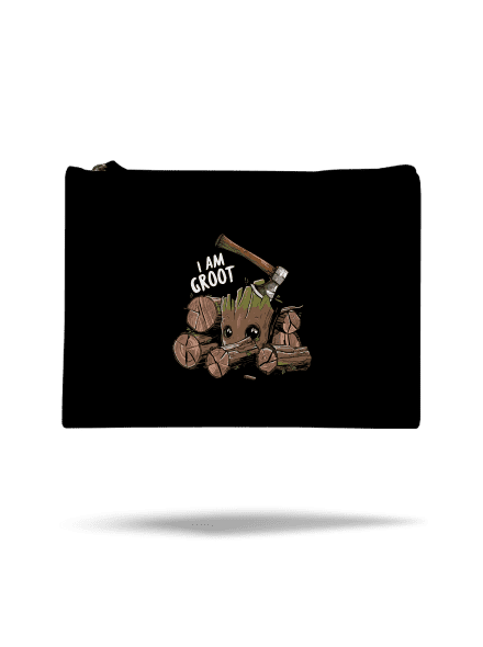 I Am Groot taštička Black