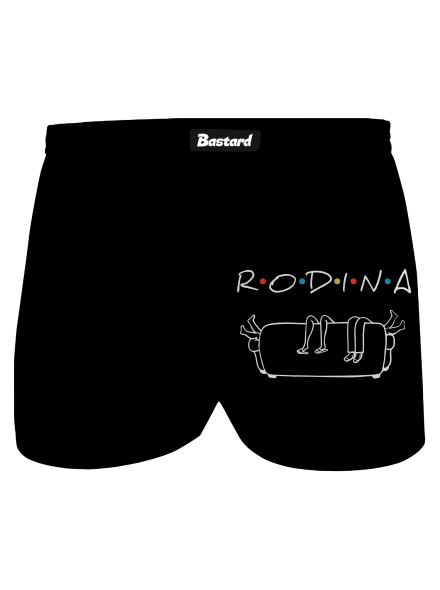 Rodina pánske trenky Black
