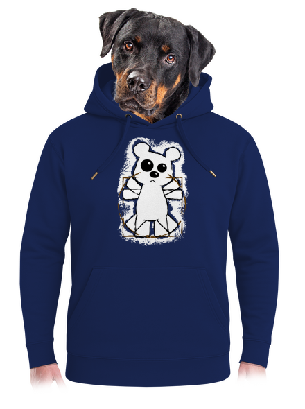 Da Vinci Teddy unisex mikina premium Navy