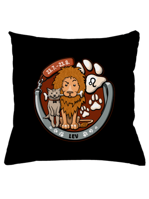 Psí horoskop: Lev vankúš Black