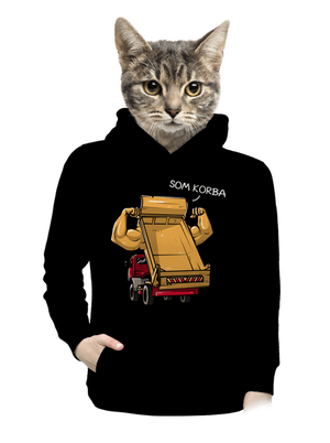 dámska mikina klokanka