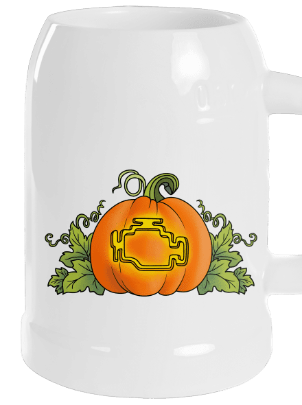 Strašidelný Halloween polliter White