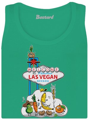 Las Vegan dámske tielko klasické Mint Mal