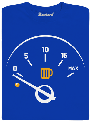 Prázdna nádrž pánske dlhý rukáv Royal Blue