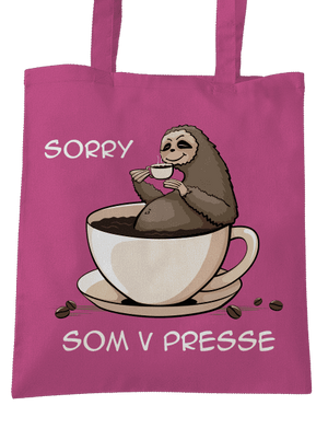 V presse taška Fuchsia