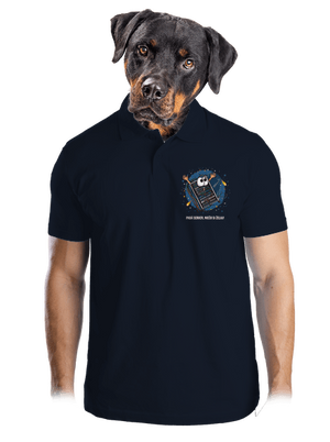 Padá server pánska polokošeľa Navy Mal