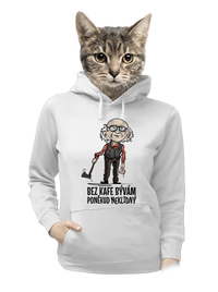 dámska mikina klokanka
