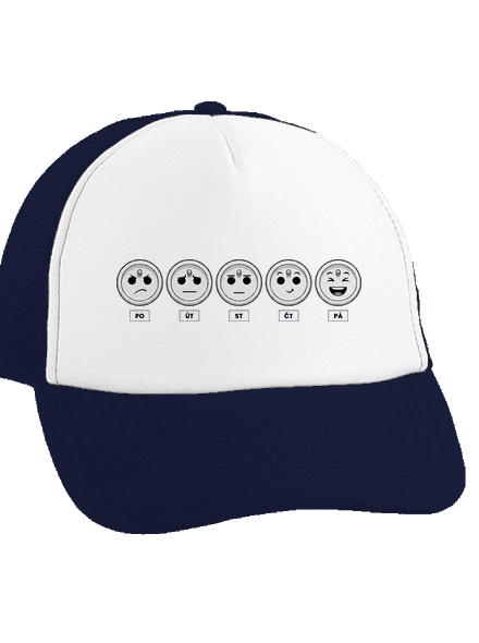 Týždeň elektrikára šiltovka truckerka French Navy cap