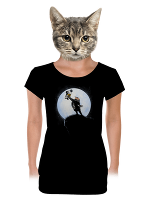 dámske tričko s lemom