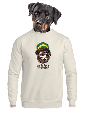 unisex mikina bez kapucne