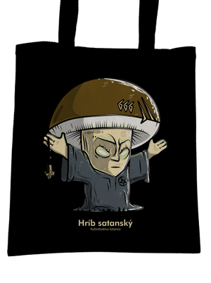 Hríb satanský taška Black