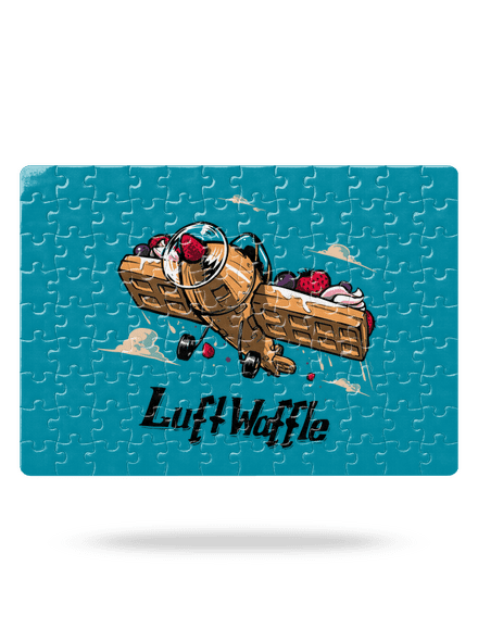 Luftwaffle puzzle White