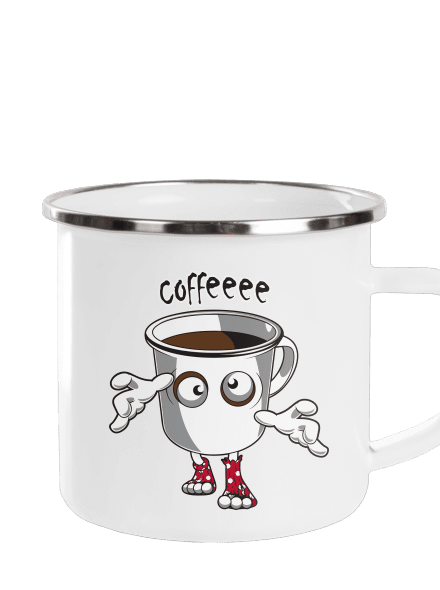 Zombie kafe plecháčik White