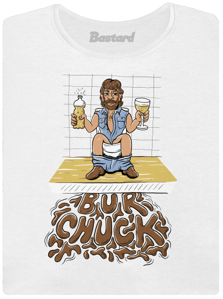 BurChuck dámske tričko prémium White