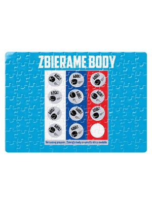 Zbierame body - hokej puzzle White