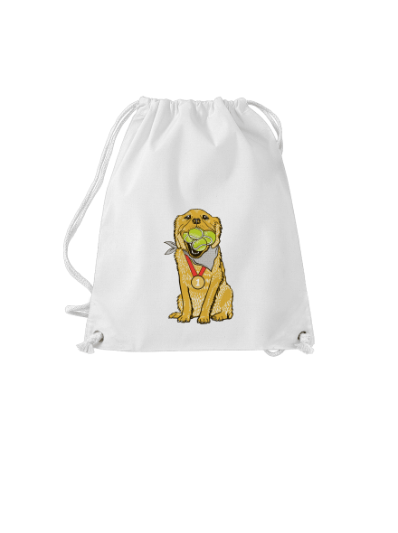 Zlatý retriever vak White