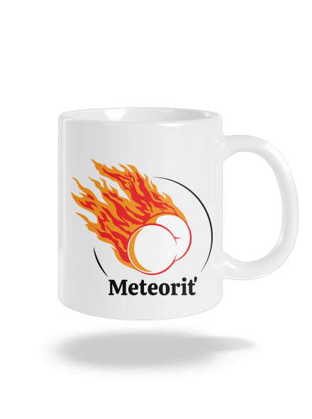 Meteoriť klasický hrnček White
