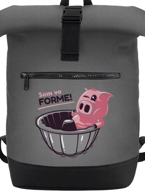 Vo forme batoh Grey Marl