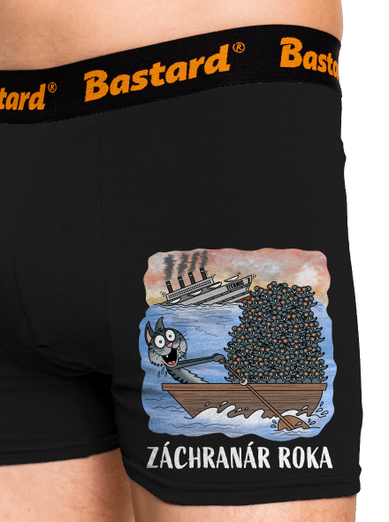 Záchranár roka boxerky Black