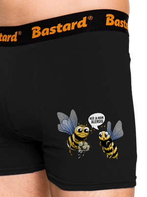 Alergická včielka boxerky Black