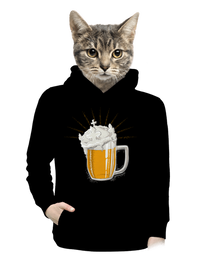 dámska mikina klokanka