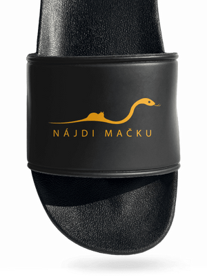 Nájdi mačku šľapky Black