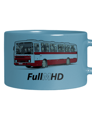 Full MHD hrnček makronka Blue Macaron