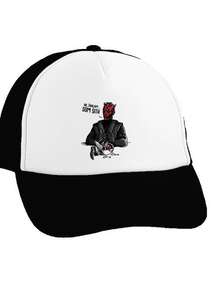 Som sith šiltovka truckerka Black cap