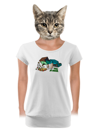 dámske tričko s lemom