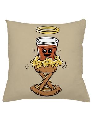 Panáčik v jasličkách vankúš Beige