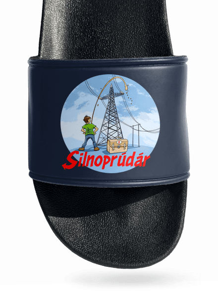 Silnoprúdár šľapky Navy