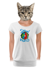 dámske tričko s lemom