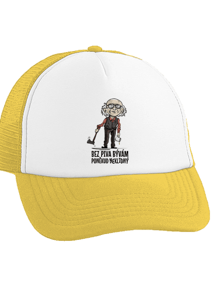 Neklidný bez piva šiltovka truckerka Sunflower cap