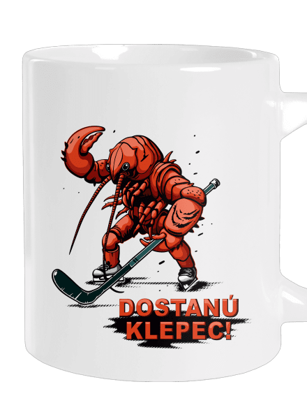 Dostanú klepec veľký hrnček White