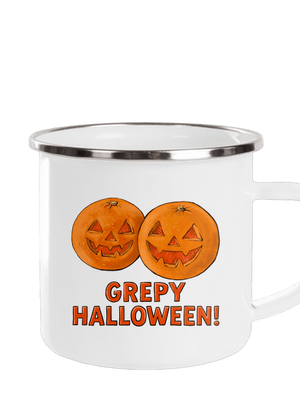 Grepy Halloween plecháčik White