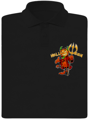 Helloween pánska polokošeľa Black