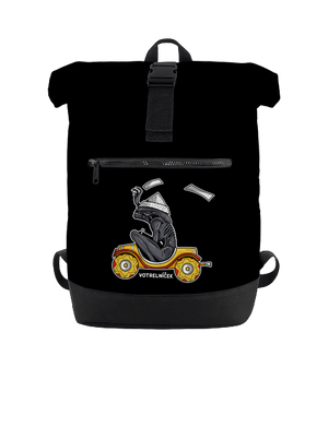 Votrelníček batoh Black