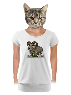 dámske tričko s lemom