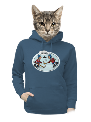 dámska mikina klokanka