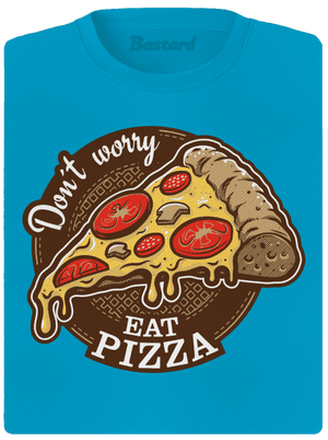 Pizza dámske športové tričko Blue Atol