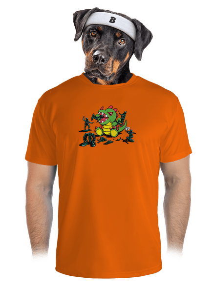 Hračky pánske športové tričko Neon Orange