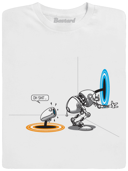 Portal pánske dlhý rukáv White