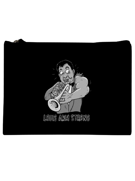 Louis Armstrong taštička Black