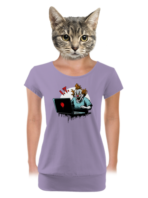 dámske tričko s lemom